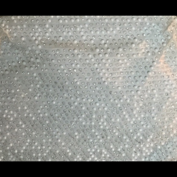 Vintage LUMUREDCorde Bead White purse 8” x 10” - Picture 3 of 5